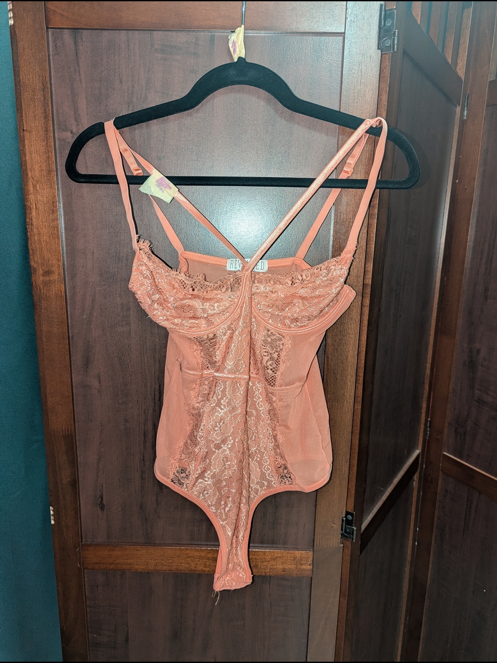 Revamped Coral Lace Bodysuit